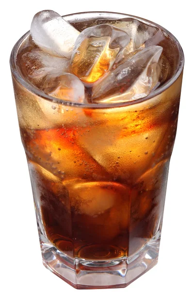 Bicchiere di cola — Foto Stock