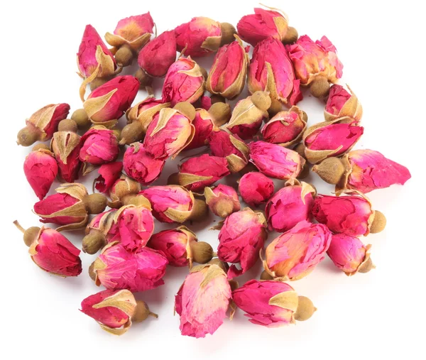 Heap of tea roses. Royalty Free Stock Images