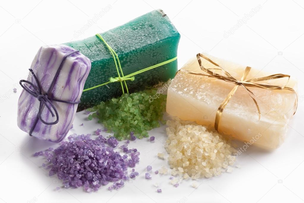 Range of different soaps — Stock Photo © Valentyn_Volkov 36114551