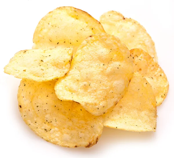 Aardappelchips. — Stockfoto