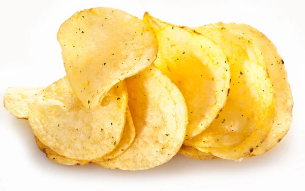 Potatischips. — Stockfoto