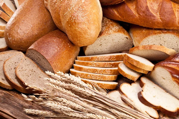 Хліб і пшениця. Фундамент їжі . — стокове фото