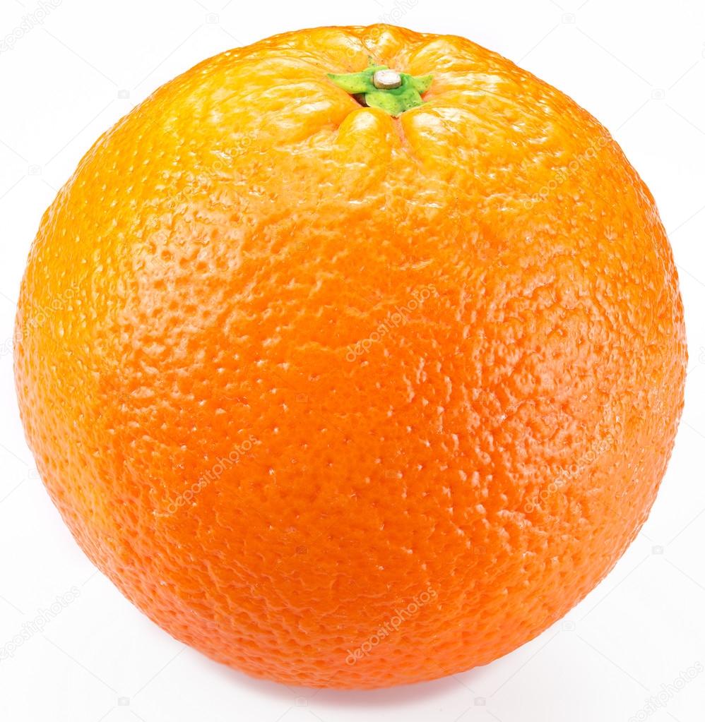 Orange isolated on a white background.