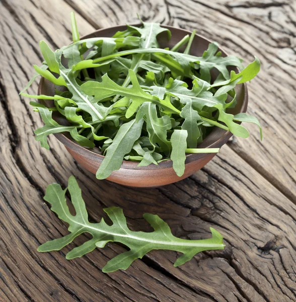 Erba di rucola . — Foto Stock