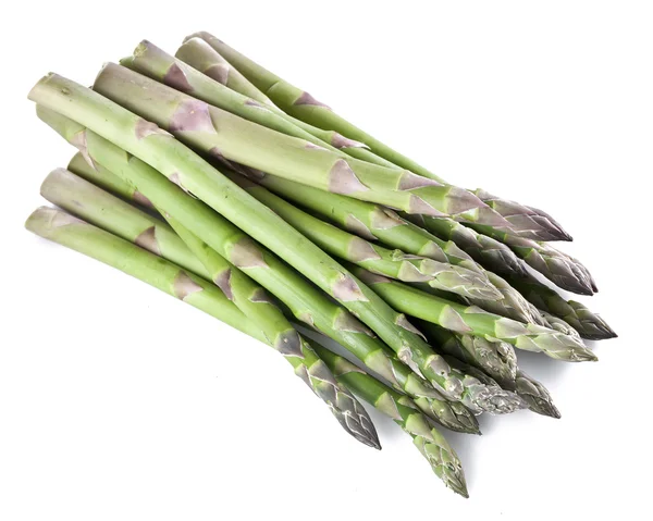 Asperges over Wit. — Stockfoto