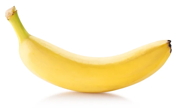 Fruta de banana sobre branco . — Fotografia de Stock