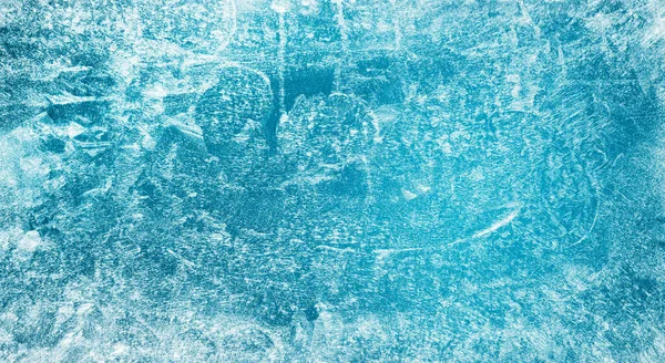 Frostmuster Auf Gefrorenen Winterfenstern Als Symbol Des Weihnachtswunders Weihnachten Oder — Stockfoto