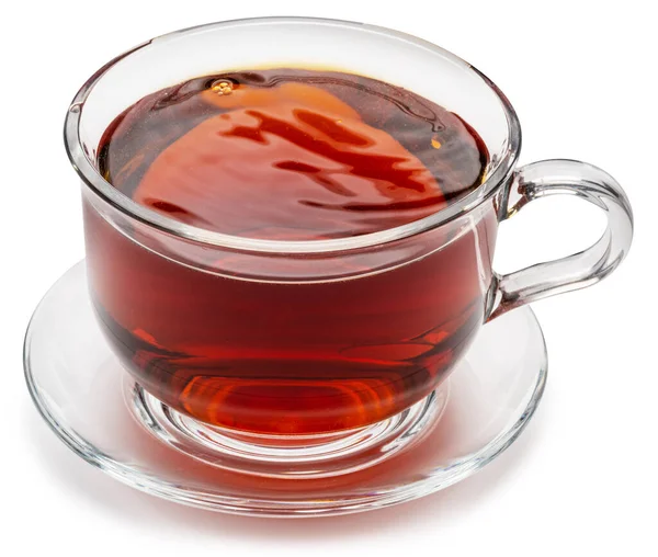 Cup Tea Isolated White Background File Contains Clipping Path — 스톡 사진