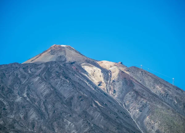 Teide Ulusal Parkı Nın Eşsiz Manzarası Teide Volkan Tepesi Manzarası — Stok fotoğraf