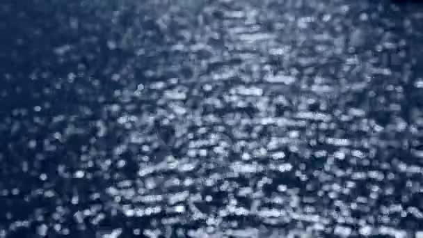 闪耀上水的纹理 — 图库视频影像