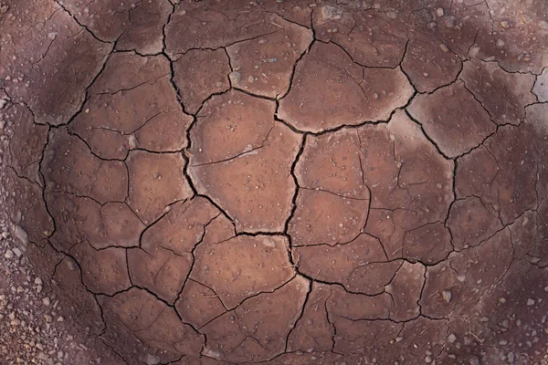 Dry Cracked Soil Global Warming Background — 图库照片#