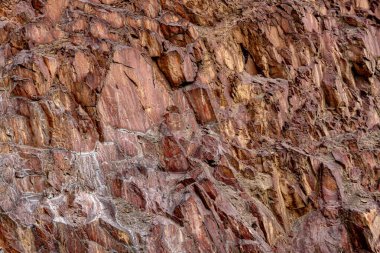 Kireçtaşı kayalık kireçtaşı manzarası yakın plan