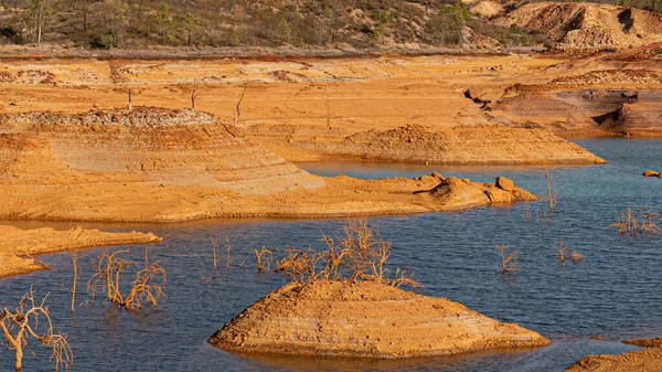Province Huelva Spain Landscape Rio Tinto Famous Its Mine Exploitation — Stockfoto