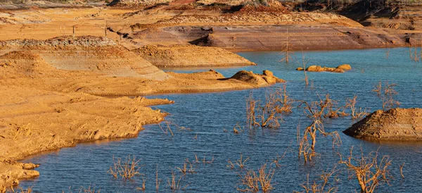 Province Huelva Spain Landscape Rio Tinto Famous Its Mine Exploitation — Stockfoto