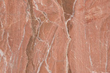 Beyaz damarlı pembe mermer arka plan