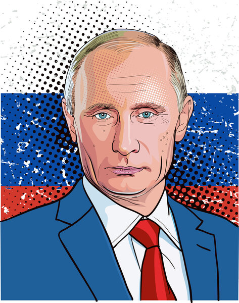 Vladimir Putin Stock Image