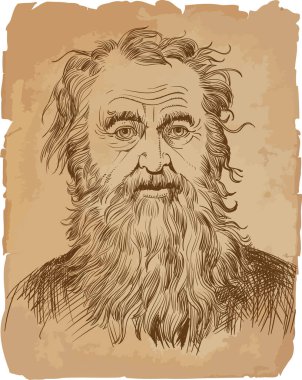 Sinope portresinin Diogenes 'i, Antik Yunan filozofuydu, Alaycı felsefenin kurucularından biriydi..