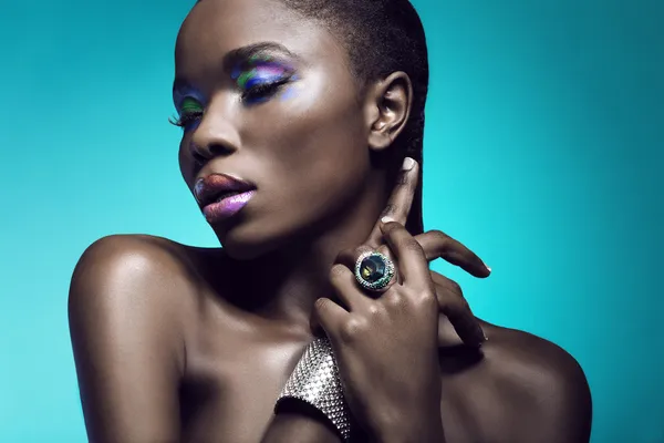 model makyaj ile