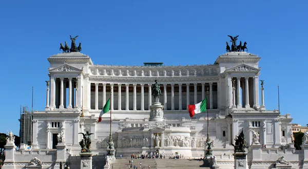 Nationales Denkmal für Viktor Emanuel II — Stockfoto