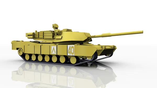 Abrams tankı — Stok fotoğraf