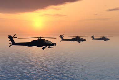 apache helikopterleri