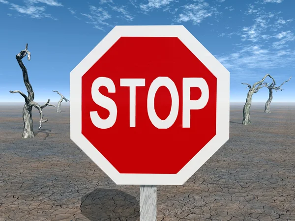 Señal de stop — Foto de Stock