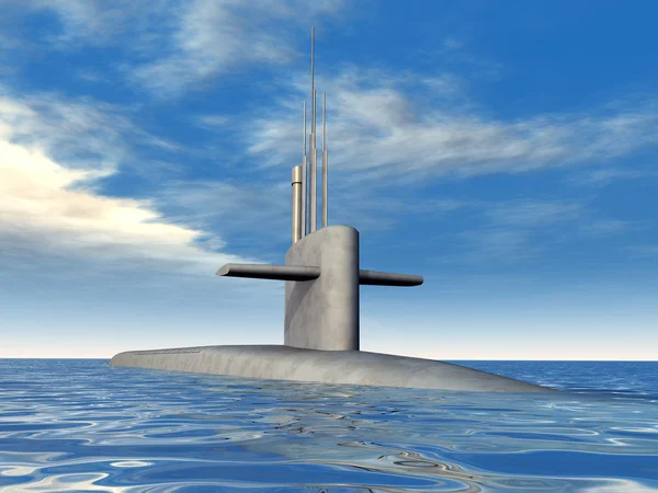 Submarino moderno — Foto de Stock