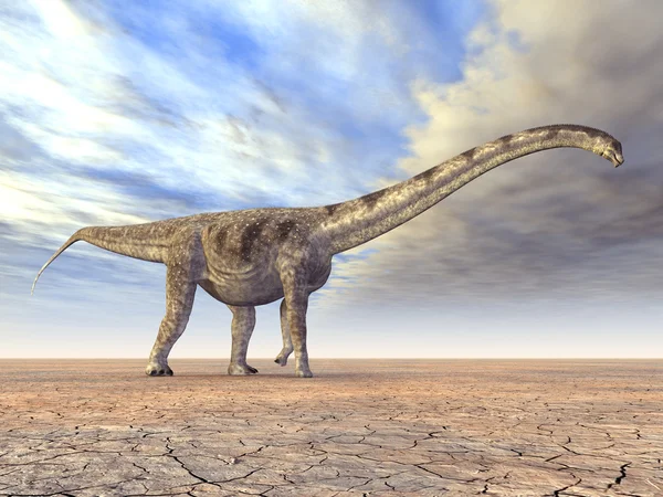 Dinosaurio Puertasaurus — Foto de Stock