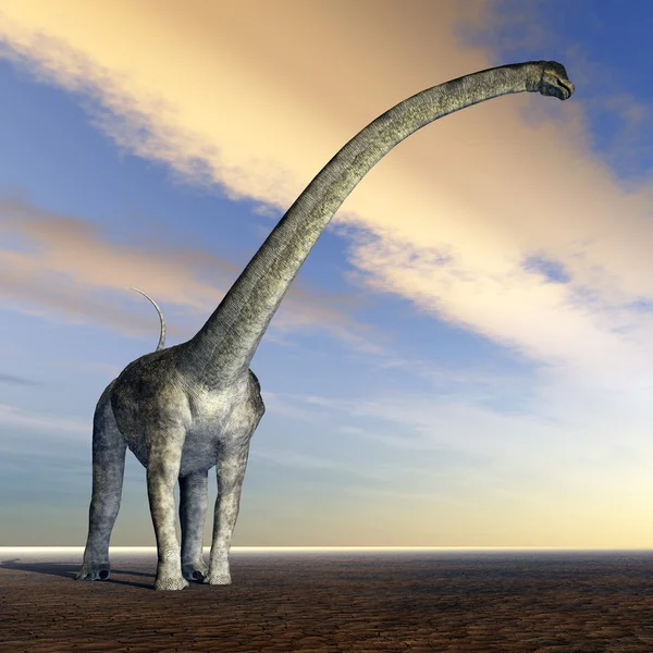 恐龙 puertasaurus — 图库照片