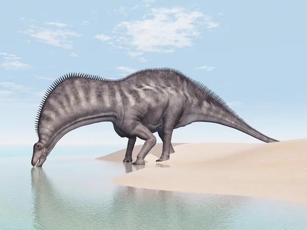 Dinozor amargasaurus — Stok fotoğraf