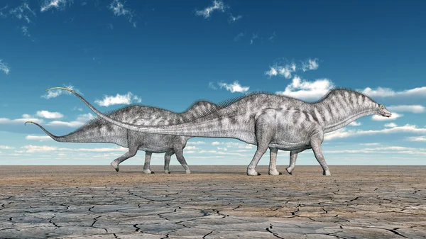 Amargasaurus dinosauro — Foto Stock