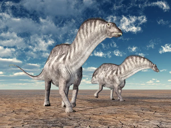 Dinosaurie amargasaurus — Stockfoto