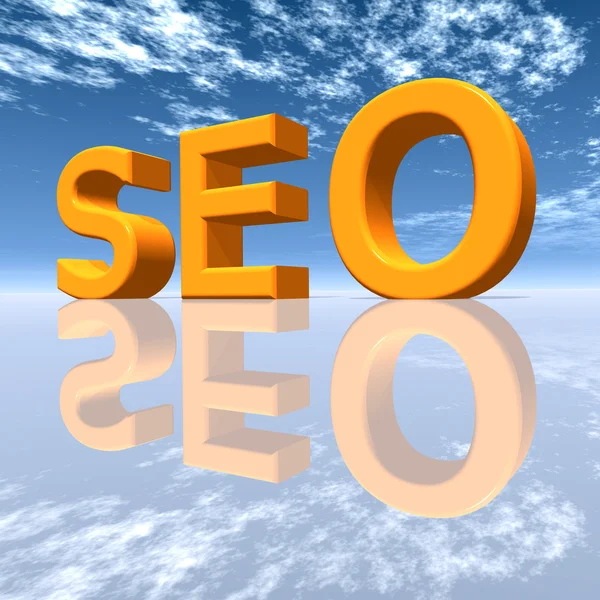 SEO - Optimering av sökmotorer — Stockfoto