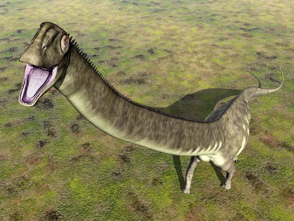 恐竜マメンチサウルス — ストック写真