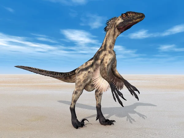 Dinosauro Deinonychus — Foto Stock
