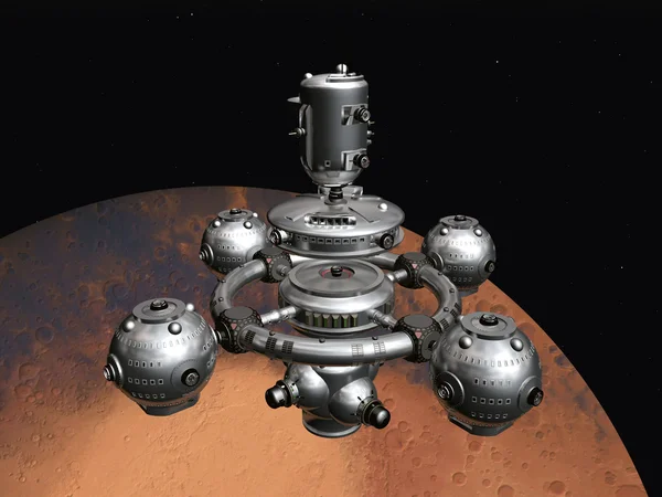 Lot na Marsa — Zdjęcie stockowe