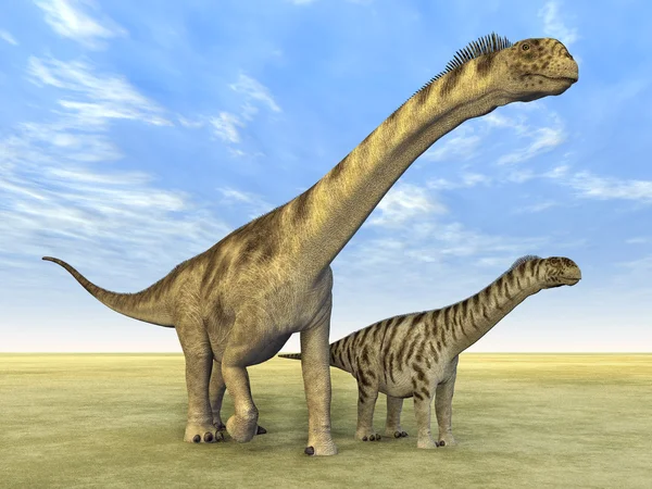 Dinossauro Camarasaurus — Fotografia de Stock