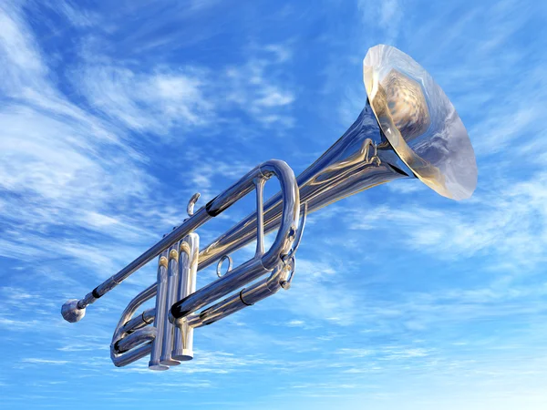 Trumpet in New Orleans — Stock Photo, Image