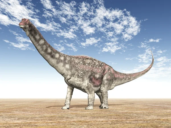 Diamantinasaurus dinozaur — Zdjęcie stockowe