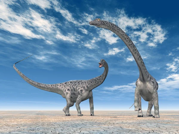 Динозавр Диплодокс — стоковое фото