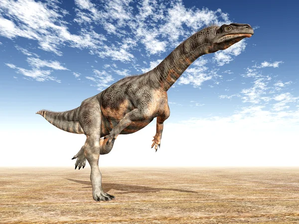 Платеозавр-динозавр — стоковое фото