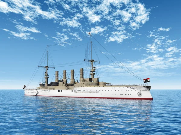 Bepansrade kryssaren sms scharnhorst — Stockfoto