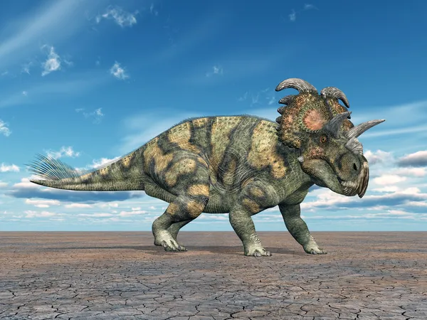 Dinosaurier albertaceratops — Stockfoto