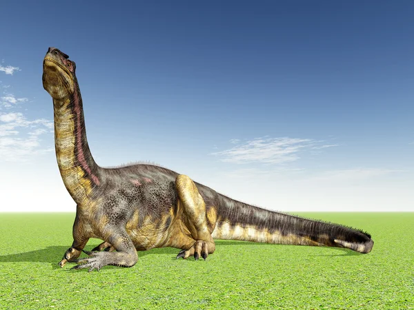 Dinosaur Plateosaurus – stockfoto