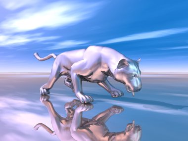 Gümüş jaguar