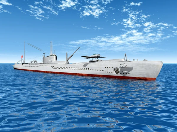 Sottomarino giapponese — Foto Stock