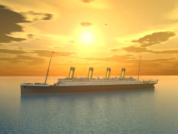 Ocean Liner — Stock Photo, Image