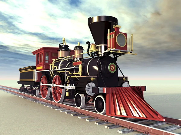 Old Steam Locomotive — Stock Photo, Image