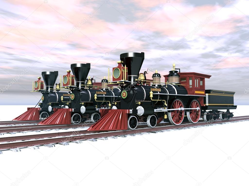 Old Steam Locomotives