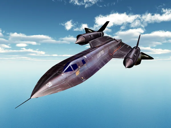 Felderítő repülőgép sr-71 — Stock Fotó